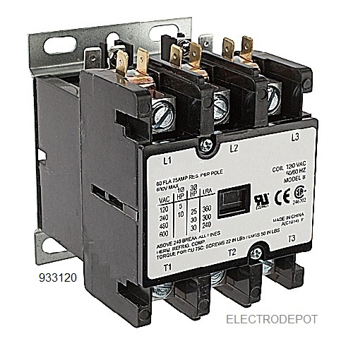 Definite Purpose Contactor 3 Pole